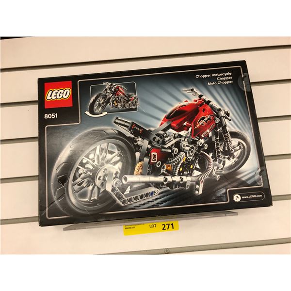 LEGO TECHNIC - Model 8051 - Chopper Motorcycle - 2in 1 - 467 pcs - New In Box