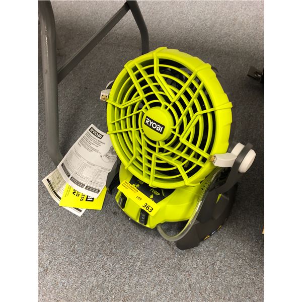 RYOBI - 18V Bucket Top Misting Fan