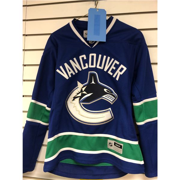 Vancouver Canucks Pro Jersey - by Reebok - USA Size S Women's