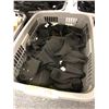 Image 2 : Bin full of cloth masks - black