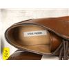 Image 2 : Men's Brown Leather Steve Madden Dress Shoes - Size 11 - Movie Set Clothing
