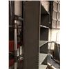 Image 2 : Large Rolling Steel Shelving Unit - Approx. 37 1/2in x 23in x 93 1/2in - wheels with casters