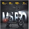 Image 1 : Escooter by M5Pro - up to 45km/h - 500w Motor with  40km Max Distance