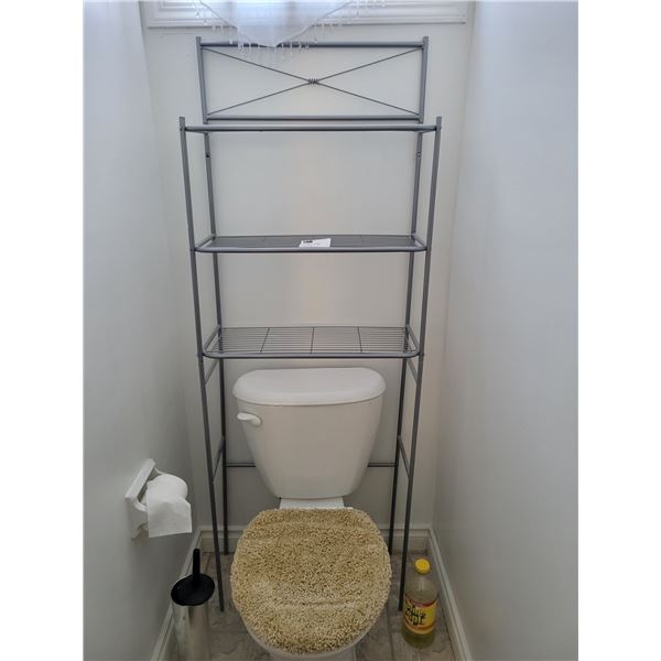 Over the Toilet Bathroom Organizer - 64.5"h x 23.25"w x 9.5"d