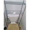 Image 3 : Over the Toilet Bathroom Organizer - 64.5"h x 23.25"w x 9.5"d