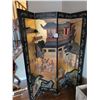 Image 1 : Chinese, 20th Century, Four Panel, Folding Screen - Overall, 72"h x 64"w Fully Opened