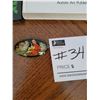 Image 2 : Russian 1980s Hand Painted Black Lacquer Broach with Reference Guides