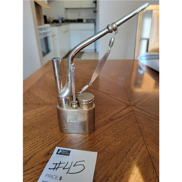 Chinese, 20th Century, Nine Pieces, Handcrafted Opium Pipe