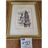 Image 1 : Czech, Circa 1978, Limited Edition Signed Print #37/100 - 13 1/8"h x 10 3/8"w