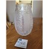 Czech Brilliant Hand Cut Crystal Vase - 10"h x 6 3/4"w