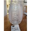 Image 2 : Czech Brilliant Hand Cut Crystal Vase - 10"h x 6 3/4"w