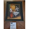 Image 1 : Oil Painting on Canvas, Signed by Artist - 12"h x 9 3/4"w