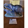 Image 1 : Vintage, Japanese, Ceramic Mother & Child Elephants