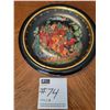Image 1 : Bradex Palekh Russian 1980s Legends Sadko Plate #9835 A3