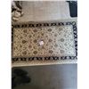 Image 4 : Improvements - Border Floral Low Profile Rugs x4 - Made in India