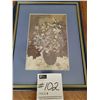 Image 3 : Dried Botanical Pressed Flower Art Signed by Artist - 13"h x 10 1/4"w & 11 1/2"h x 11 1/2"w