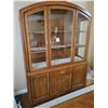 Image 1 : Broyhill Quality Furniture 2 Piece China Cabinet 81"h x 60"w x 18"d