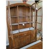 Image 3 : Broyhill Quality Furniture 2 Piece China Cabinet 81"h x 60"w x 18"d