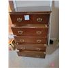 Image 2 : Dresser 65 1/2"w x 17"d x 20 1/2"h with mirror 76"h - Highboy 28 1/2"w x 17 1/4"d x 44 1/2"h