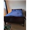 Image 1 : Queen Sleigh Bed, Mattress & Boxspring