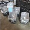 Image 1 : 5 NEW PACKAGES OF 6 TOTES AND BINS (30) CONTAINERS