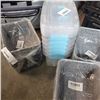 Image 2 : 5 NEW PACKAGES OF 6 TOTES AND BINS (30) CONTAINERS