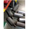 Image 2 : 7 HEAVY DUTY CONVEYOR ROLLERS - 12 INCH WIDE ROLLER 17 INCH SPINDLE