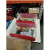 Image 1 : 2 TOTES OF TOOLS AND PAINTING SUPPLIES