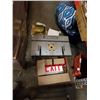 Image 1 : CRAFTSMAN ROUTER TABLE, 2 EXIT SIGNS AND BOX OF 3 INCH STRIP NAILS