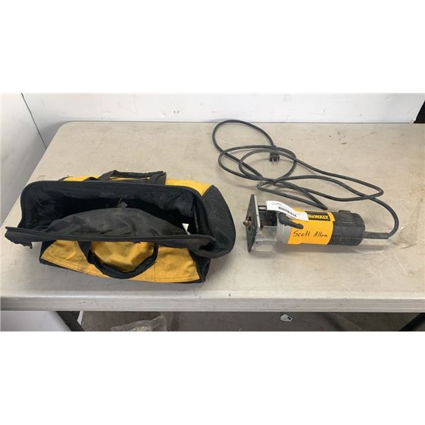 Dw670 Router DEWALT DW670 TRIM ROUTER - WORKING