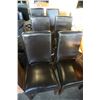 Image 1 : 6 LEATHER LOOK DINING CHAIRS