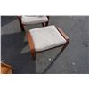 Image 2 : BENTWOOD CHAIR AND OTTOMAN