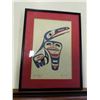 Image 8 : BLUE RAVEN BY JIM PAUL FIRST NATIONS ART AND SMALL OIL PAINTING ON CANVAS