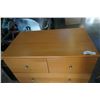 Image 3 : 6 DRAWER MAPLE CHEST OF DRAWERS