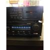 Image 3 : YAMAHA KX-W232 DOUBLE CASSETTE DECK AND AV-34 STEREO AMPLIFIER BOTH WORKING