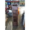 Image 1 : 71 INCH TALL CURIO SHELF