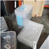 Image 3 : 6 NEW PACKAGES OF 6 TOTES AND BINS (36) CONTAINERS