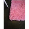 Image 2 : PINK FLUFFY SHAG AREA CARPET