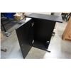 Image 8 : OAK 2 DRAWER FILING CABINET , MAPLE FINISH 3 DRAWER NIGHTSTAND AND SMALL BLACK CABINET