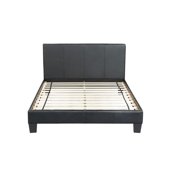 BRAND NEW QUEEN SIZE BLACK PLATFORM BEDFRAME - RETAIL $599