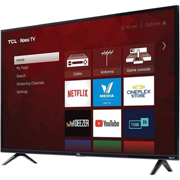 NEW TCL 50 INCH 4K ROKU SMART LED TV MODEL 50S425-CA