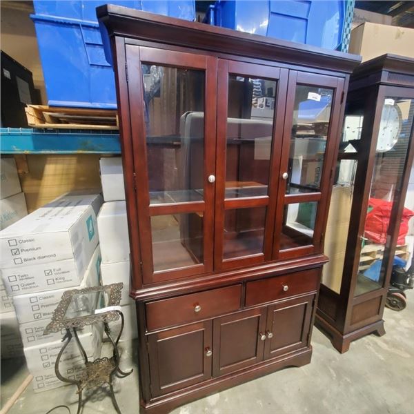 MODERN 2 PIECE CHINA CABINET