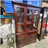 Image 1 : MODERN 2 PIECE CHINA CABINET