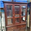 Image 2 : MODERN 2 PIECE CHINA CABINET