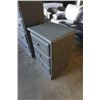 Image 2 : PAINTED GREY WARDROBE AND 3 DRAWER NIGHTSTAND