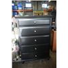 Image 8 : BLACK ASHLEY FURNITURE 5 DRAWER CHEST OF DRAWERS