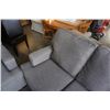 Image 5 : GREY PILLOWBACK SOFA AND LOVESEAT