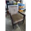 Image 1 : WOOD FRAMED ACCENT CHAIR