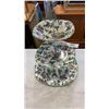 Image 4 : LOT OF ROYAL WINTON AND ROYAL ALBERT PLATES WITH 2 - 3 TIER SERVING PLATES