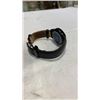 Image 4 : SAMSUNG GEAR S2 CLASSIC SMARTWATCH 40MM STAINLESS STEEL AND BLACK LEATHER - TESTED WORKING W/ CHARGE
